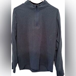 Mondetta Outdoor Project medium ~ Quarter Zip Pullover  Lightweight Fleece Blue